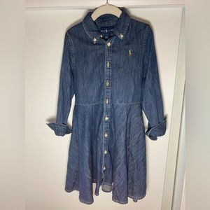 Ralf Lauren Kids Denim Dress
